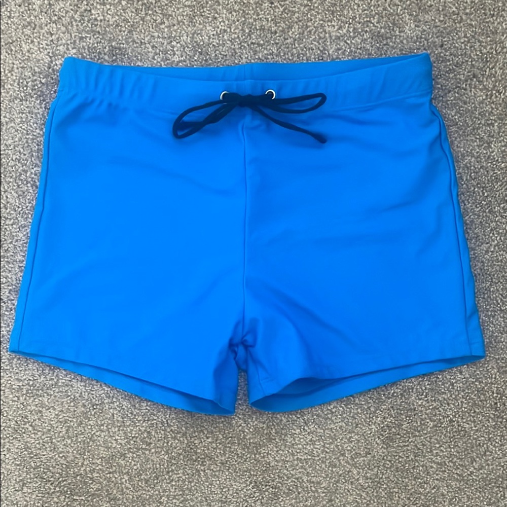 Men's Blue Swim or Posing Trunks